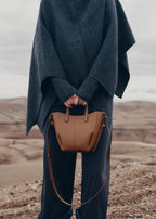 Cyme Tote Nano - Textured Camel